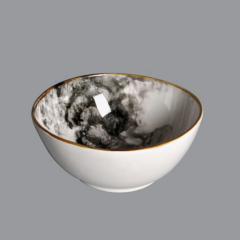 wholesale restaurant hotel porcelain colorful glazed ceramic mixing bowl
