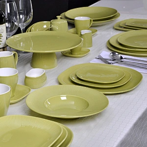 Factory Direct Wholesale Hotel and Restaurant Ceramic Porcelain Serving Plate for Salad, Pasta Plate, Soup Plate for Hotel