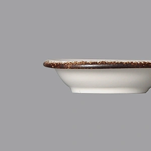 P&T Royal Ware wholesale glazed round porcelain ceramic soy sauce dish