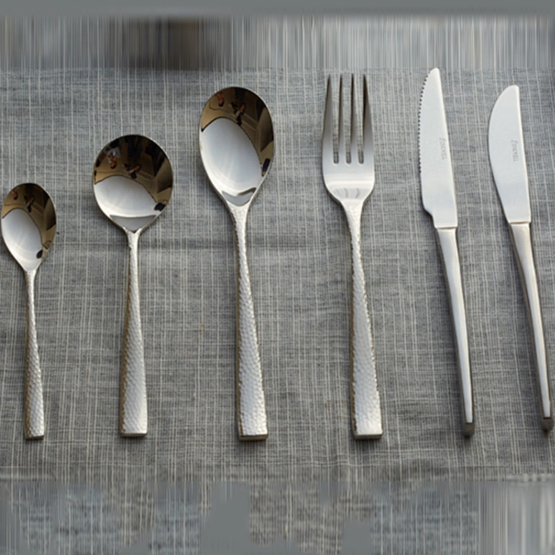P&T Wholesale Stainless Steel Knife and Fork Flatware Set