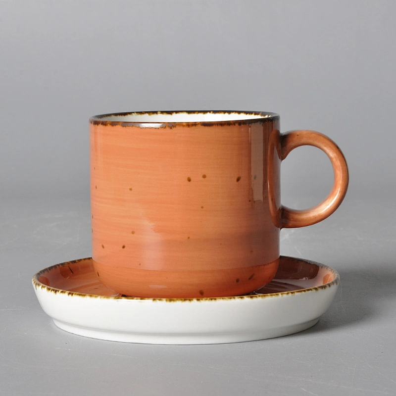 P&T Royal Ware in Style Hot Sale  Popular Coffee Cups Set Hotel Restaurant Cup and Saucer Cappuccino Cups