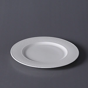 P&T Royal Ware manufacturer white bone china cup and saucer set ceramic with dessert plate