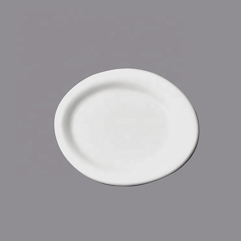 wholesale glazed oval white hotel restaurant ceramic plates restaurant porcelain dinner set