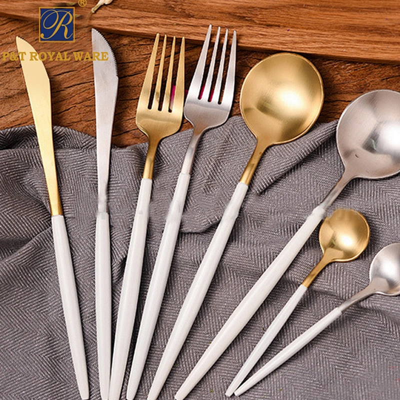 New design cutlery set Stainless steel cutlery European style fork and knife