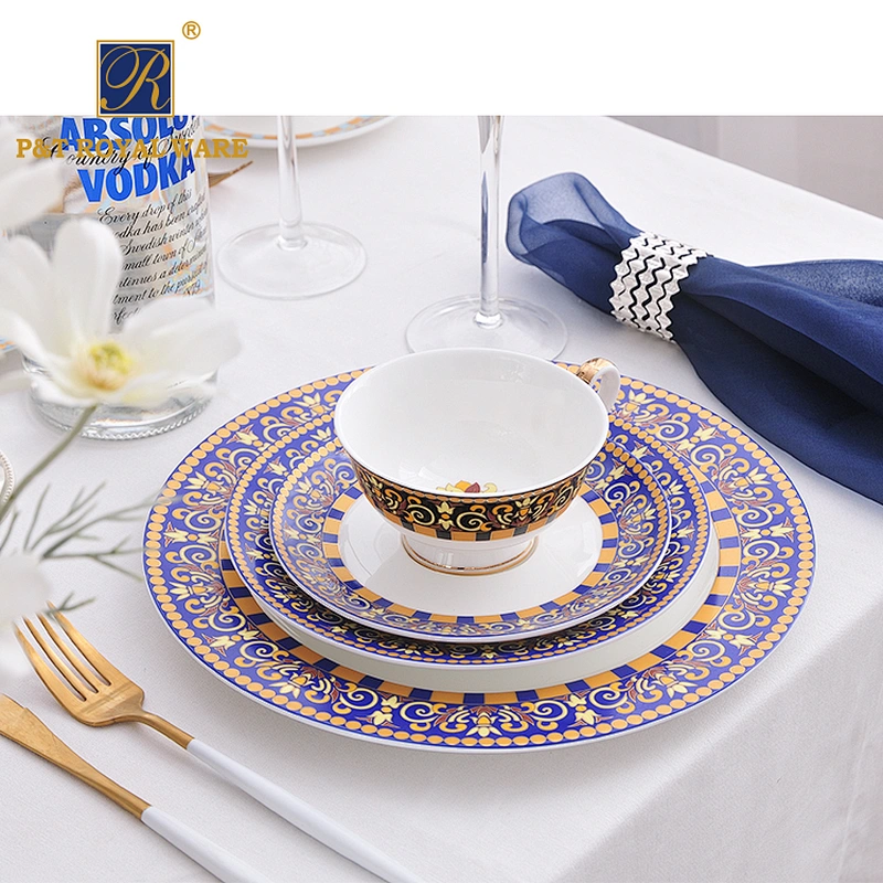 New Design Bone China Dinner Sets for Wedding Party
