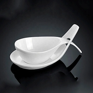 P&T Royal Ware porcelain 2 in 1 unique ceramic plate dinner ceramics white salad plates