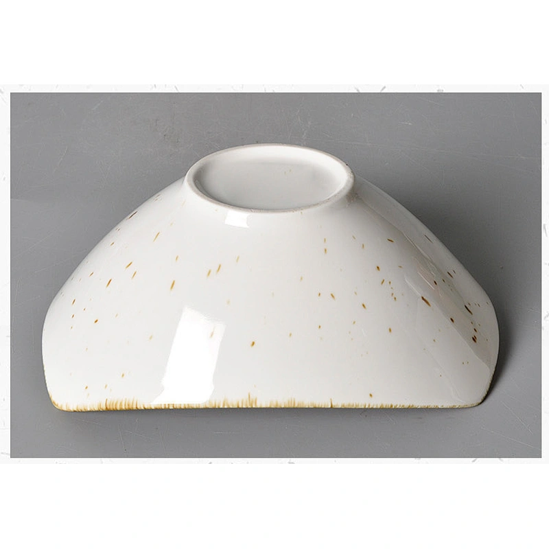 Factory direct wholesale hotel european style color glazed porcelain dinnerware set rice bowl,round bowl,salad bowl
