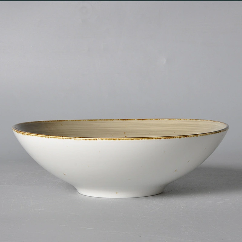 2020 New Design Direct Factory Good Quality Table Top Wholesale Ceramic Bowl Hotel Restaurant Porcelain Soup Bowl