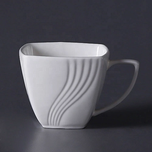 Wholesale Quality Restaurant Drinkware Coffee Cup Bone China Ceramic Tea Cup