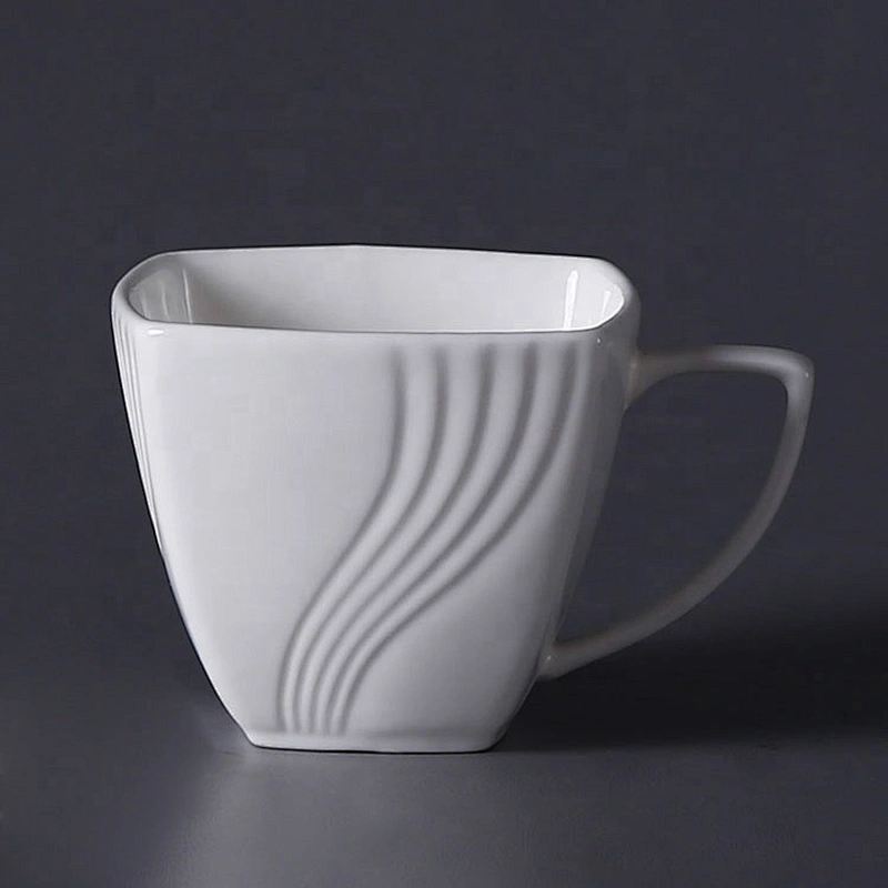 Wholesale Quality Restaurant Drinkware Coffee Cup Bone China Ceramic Tea Cup