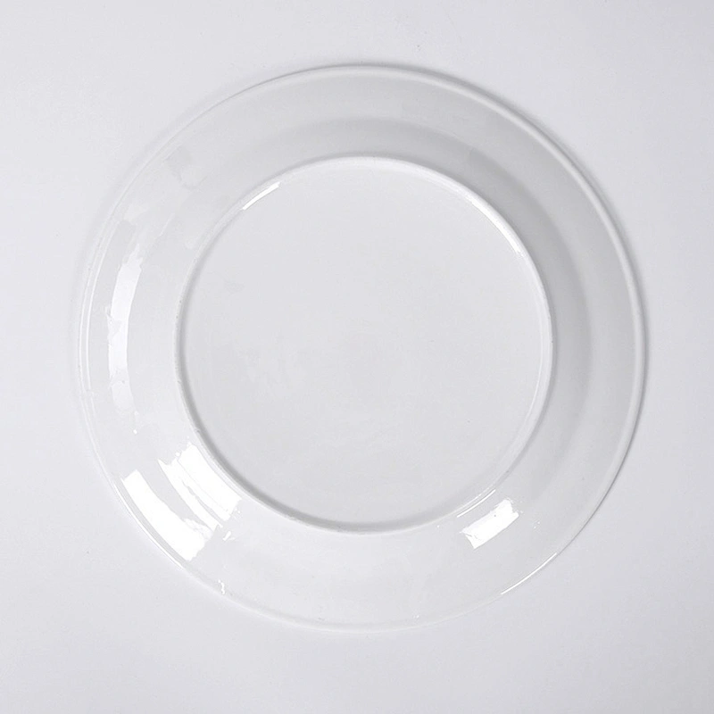 Guangzhou 20years Factory Wholesale White Dishes Plates Ceramic For Hotel