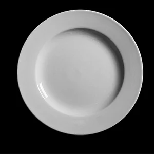 Wholesale eco-friendly 8 inch restaurant ceramic flat plates