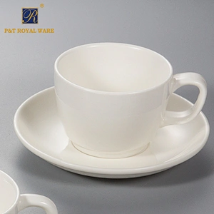 P&T Royal Ware Cappuccino Cup Ceramic Porcelain Cups