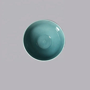 small japanese Nordic blue round porcelain restaurant salad curry ceramic soup bowls
