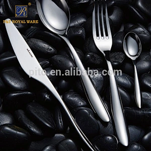 P&T cutlery, 18/10 stainless steel knife, Nice polish flatware for high level restaurnat use