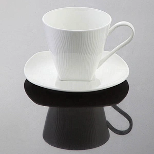 Wholesale Custom White Bone China Restaurant Ceramic Coffee Cup