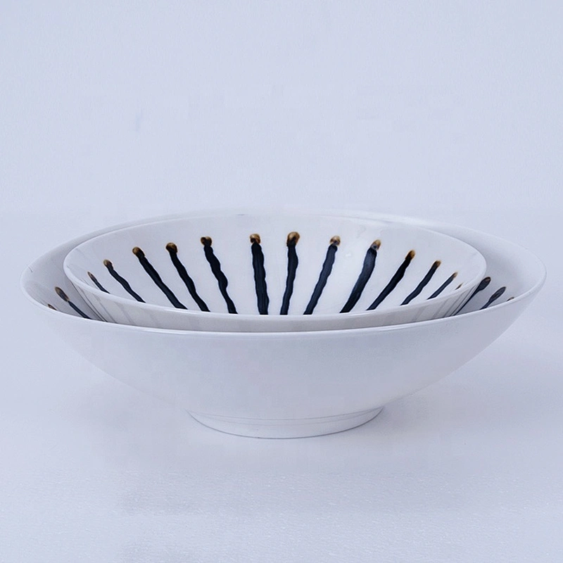 P&T Royal Ware new design tableware set porcelain color ceramic japanese restaurant tableware