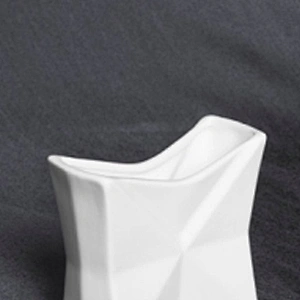 P&T Tableware Porcelain Napkin Holder White Restaurant Tissue Holder