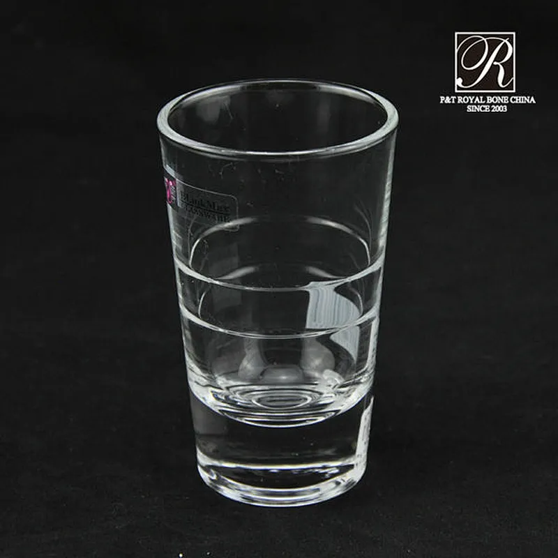 good quality drink cups clear color glass water cups