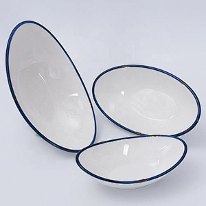 Oem Stock Ingots Shape Tableware Tapas Snack Salad Ceramic Bowl
