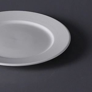 wholesale porcelain ceramic luxury white restaurant plates small soup bowls for weddings