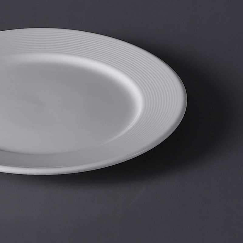 wholesale porcelain ceramic luxury white restaurant plates small soup bowls for weddings