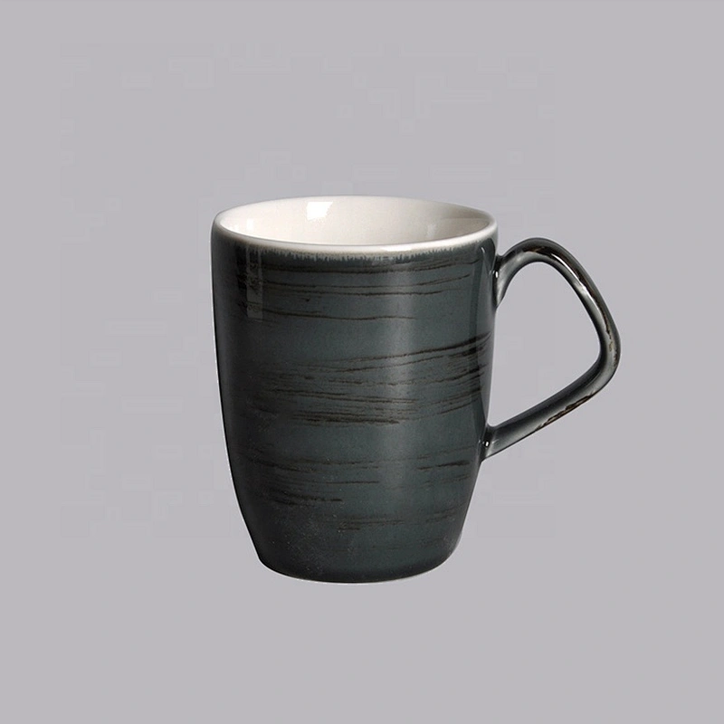 supplier wholesale hotel restaurant black porcelain ceramic mug
