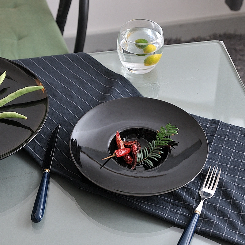 Custom cheap Ceramic Plates Dishes , Wholesale Ceramic Porcelain Dishes