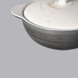 Wholesale Hotel Restaurant Tableware  Crockery Ceramic Porcelain Soup Tureen With Cover