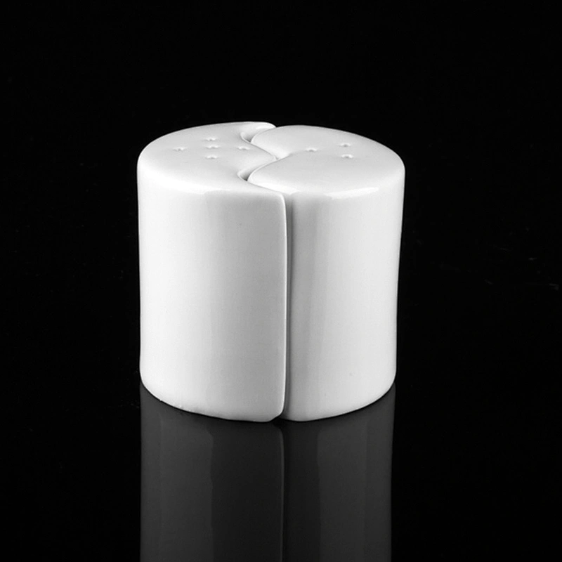 P&T Royal Ware Ceramic Porcelain Salt and Pepper Shaker