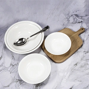 wholesale oem bulk nordic 6 inch microwave safe salad soup ceramic bowl