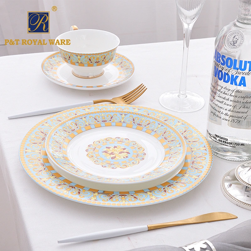 New Design Bone China Dinner Sets for Wedding Party