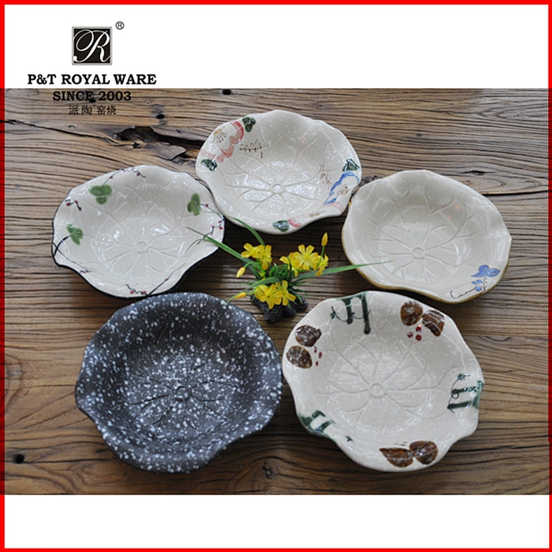 japanese style ceramic bowl customized ceramic soup bowl salad bowl