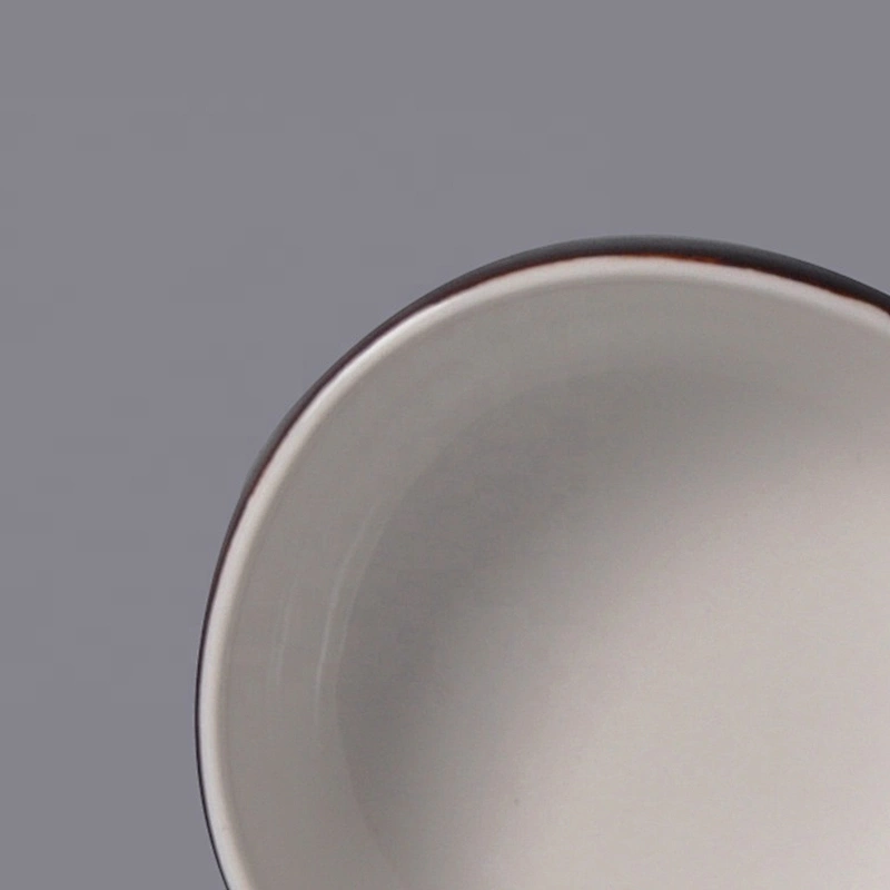 manufacturer small japan style antique glaze round sweet ceramic porcelain side pho bowl