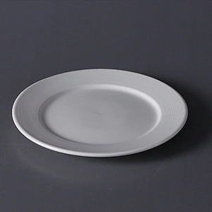 factory hot sale round white side plates set porcelain small side dish plate for restaurant