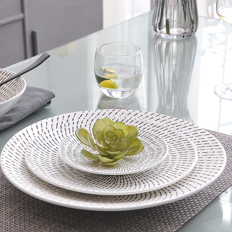 Wholesale Glaze Porcelain Ceramic Plates