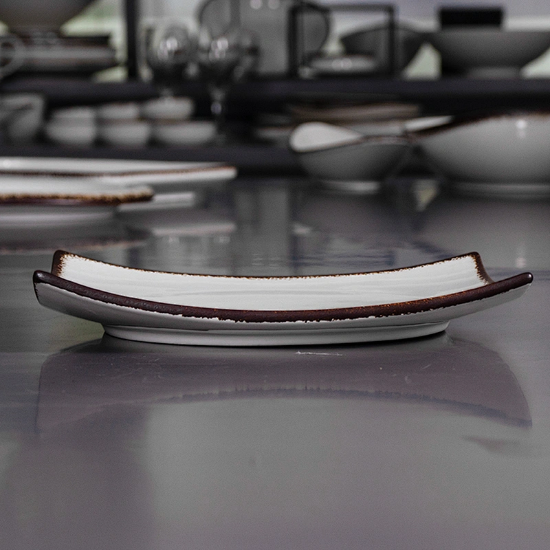 P&T porcelain ceramic porcelain restaurant&hotel square food plate household banquet plates