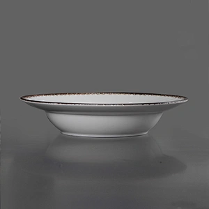 P&T porcelain ceramic porcelain restaurant&hotel round noodle plate for household banquet plates