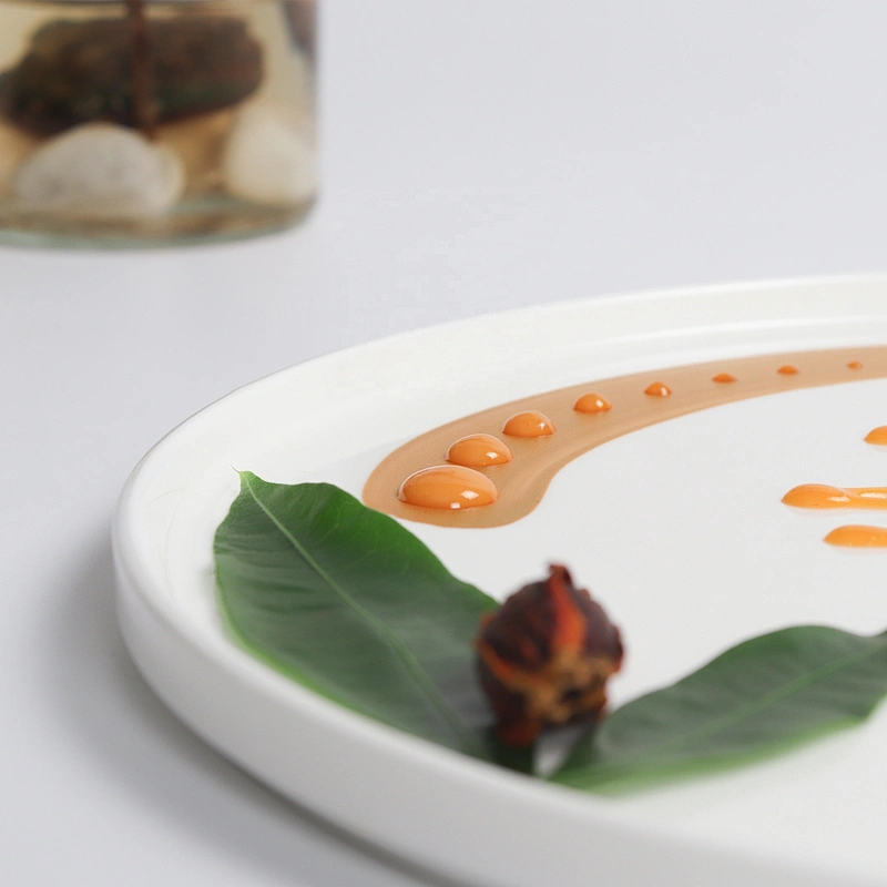 modern gold glazed serving dish bone china tableware nordic charger plates porcelain dinner sets for wedding hotel catering