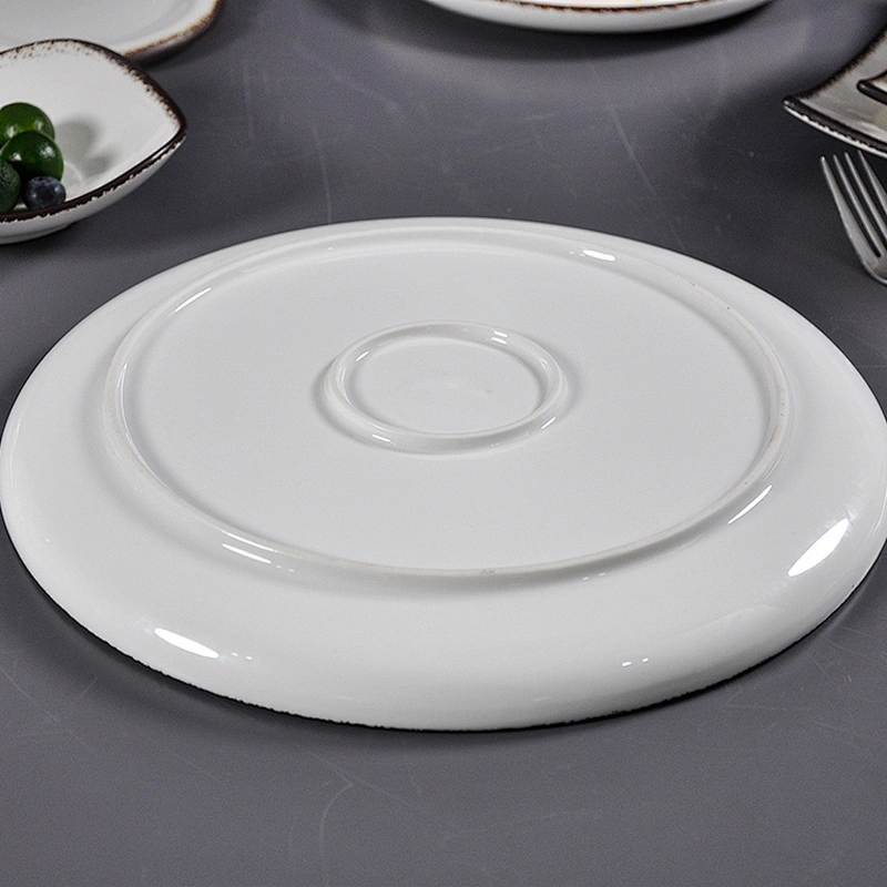 P&T porcelain ceramic porcelain restaurant&hotel round food plate household banquet plates