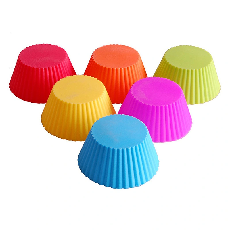 Hot selling microwave silicone cupcake liners cupcake mold silicone baking cups
