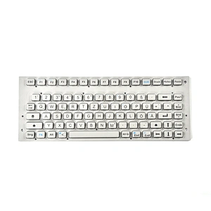 Hongju OEM silicone  spill resistant computer keyboard for game