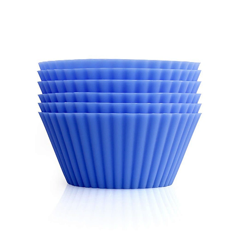FDA round silicone cake mold decorating muffin silicone cupcake liner for baking