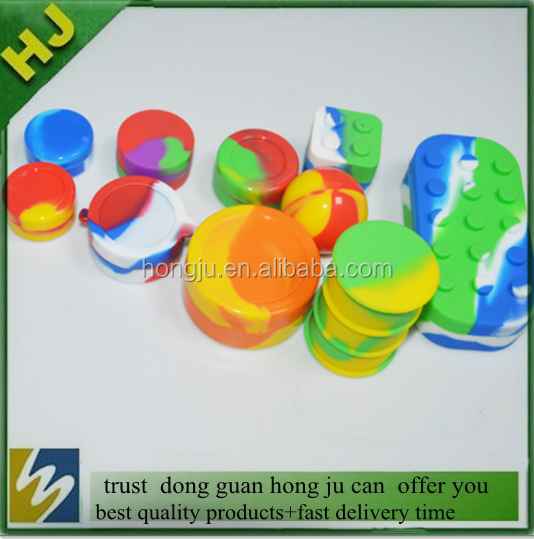 silicone customized bho oil container,silicone customized bho oil container,silicone jars wax vaporizer oil container;