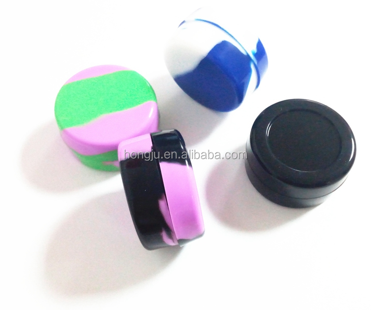 5ml silicone container for wax/oil,silicone container;