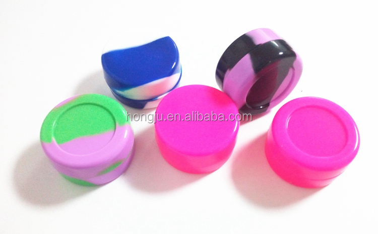 5ml silicone container for wax/oil,silicone container;