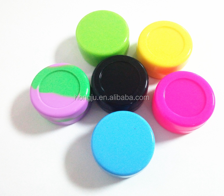 silicone container wax 5ml,silicone container;