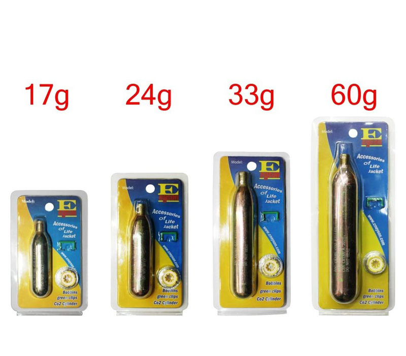 Eyson 17g 24g 33g 60g Gas Cartridge Co2 Cylinder For Inflatable Life Jacket Life Vest.jpg