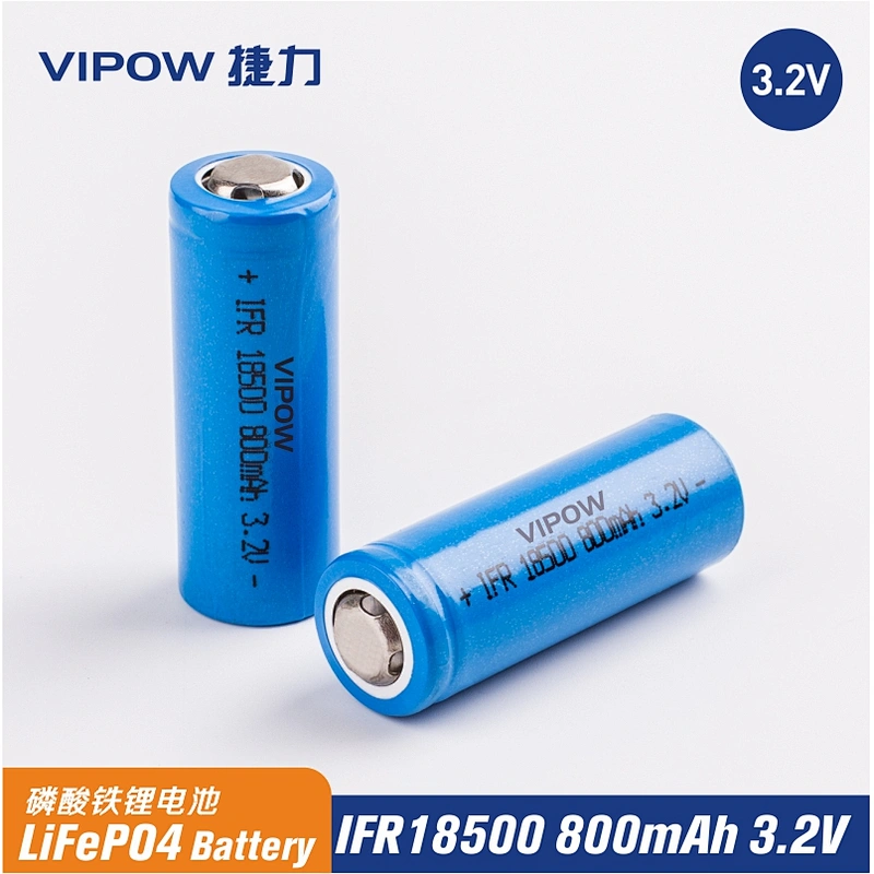 磷酸铁锂电池 IFR18500 800mAh 3.2V