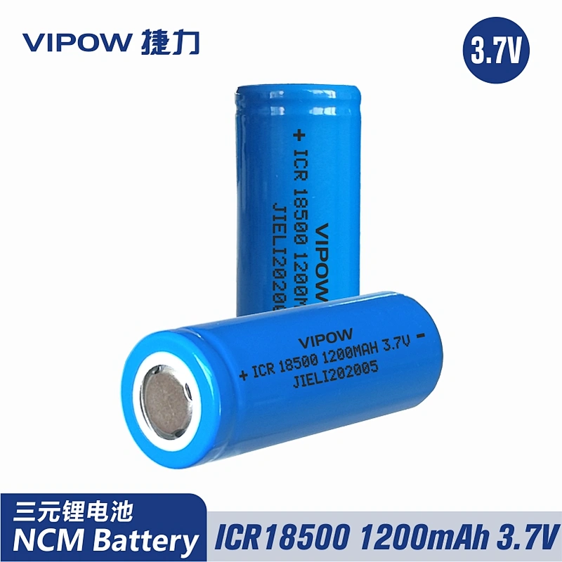 Lithium Battery ICR18500 1200mAh 3.7V